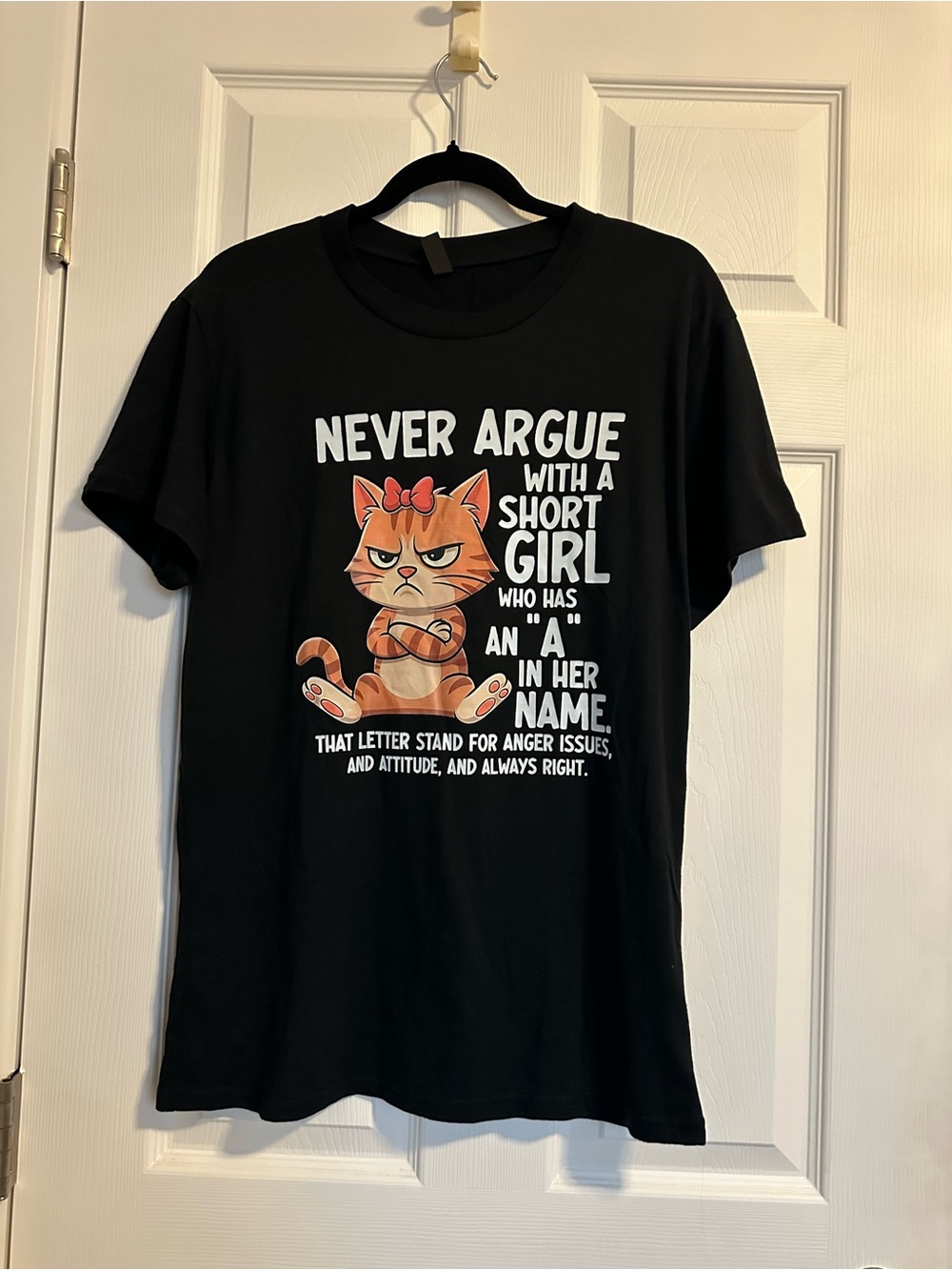 Black Cat Graphic T-Shirt for Cat Lovers